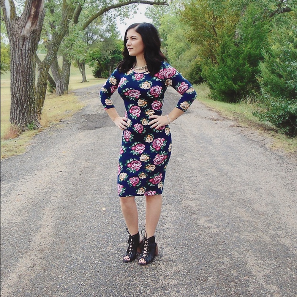 Floral Midi Dress